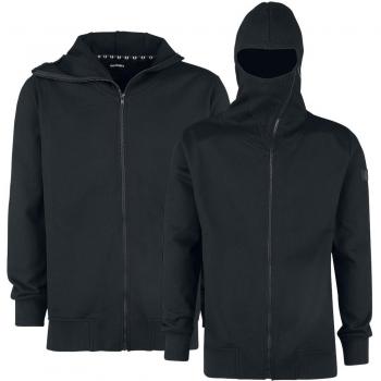 Rockupy Bond Sudadera capucha con cremallera Negro XL