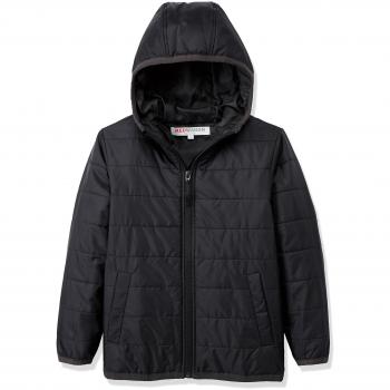 RED WAGON School Puffer Jacket Chaqueta para Niños, Negro
