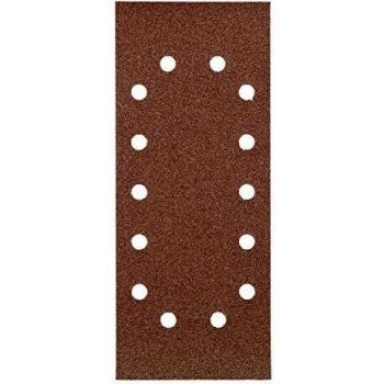 KWB 49818704 Pack Tiras abrasivas 40k 115 x 280 mm, 115x280mm, Set de 10 Piezas