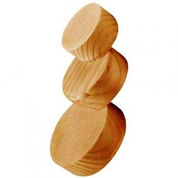 Placas de Madera de Pino en Forma de Querholz 35 mm - Paquete de 1 kg