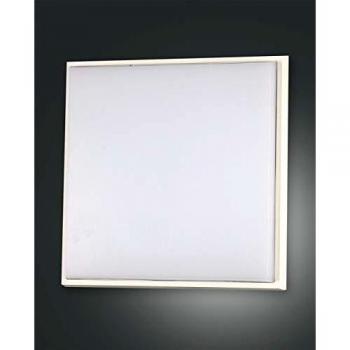 Plafón LED para exterior Desdy 30x30 cm blanco IP54