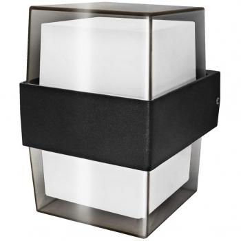 Aplique LED Luxe Cuadrado Exterior IP54 10W 4200K Matel