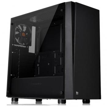 Thermaltake J21 - Versa TG con 1 Ventana de Cristal Templado en el Lado, Color Negro