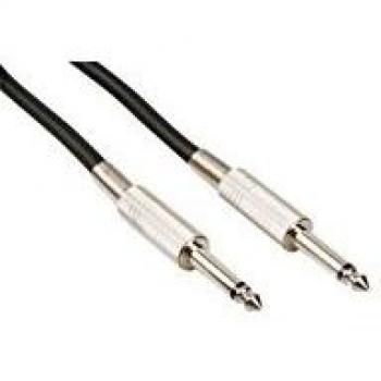 Cable de altavoz HQ-Power 2 x Jack 6.35 mm, mono, 3 m