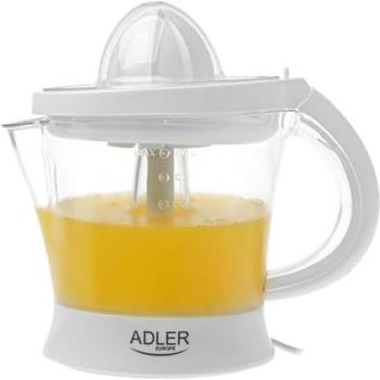 Exprimidor de cítricos Adler AD 4014, Blanco, 60 W, 1 L, Velocidad única