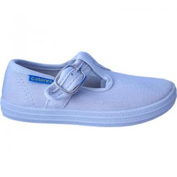 Deportivas de Niño Colores Pepito Lona 2431 Blanco
