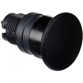 Black Emergency Stop Mushroom Button Actuator 40mm with Self-Reset ZB5AC2