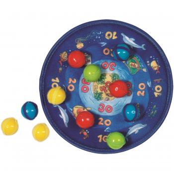 GOKI- Juegos de Mesa Diana-Velcro Océano, Multicolor
