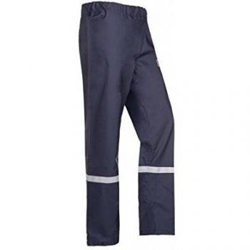 Sioen 4691 N2ef5b75s wellsford lluvia pantalones, retardante de llama antiestático, pequeño, azul marino