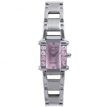 Chronotech Womens Analogue Quartz Watch with Stainless Steel Strap CC7040LS-07M