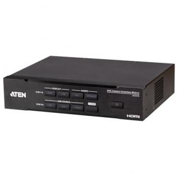 Cámara UVC Dual 4K USB a HDMI Aten UC3310 con Matriz Seamless