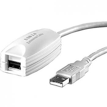 VALUE Alargador USB 2.0, blanco, 5 m