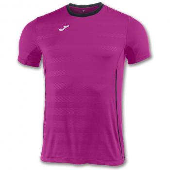 Joma CAMISETA MODENA FUCSIA M/C - Camiseta técnica de manga corta, Unisex, Rosa -