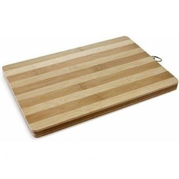 Galileo Casa 2176005 Tabla de cortar de Madera, Bicolor, 34 x 24cm