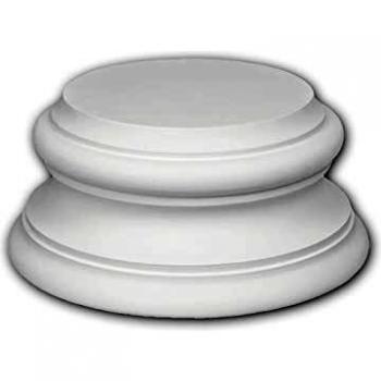 Zócalo de Columna Clásico Blanco 113200 Profhome - Elemento Decorativo Atemporal