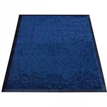 Estera Antisuciedad Eazycare Wash 60x85 cm, Nylon de Alta Resistencia, Color Azul