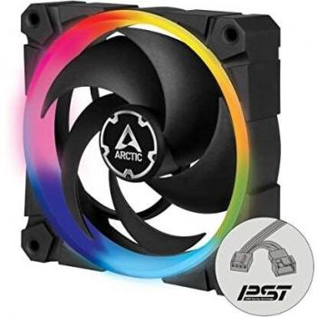 ARCTIC BioniX P120 A-RGB - 120 mm Pressure-Optimised Fan with A-RGB, PWM, Cooler, Fluid Dynamic Bearing, 400-2300 RPM - Black