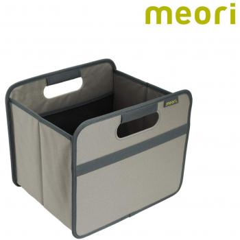 Meori Stone Grey S Caja Plegable de 15 l, Acrílico, Gris, 25x27x32 cm