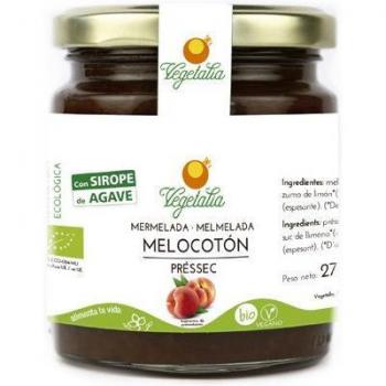 Mermelada de Melocotón con Agave Bio 265g Vegetalia