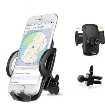 Soporte Móvil Coche, Amotus Universal Soporte para teléfono de coche para iPhone 7/6 Plus/6s/6/SE, Samsung Galaxy Note/Edge, Smartphone GPS Navegador