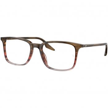 Ray-Ban RX5421 8251 Men's Eyeglasses Brown Size 55 (Frame Only) - Blue Light Block Available