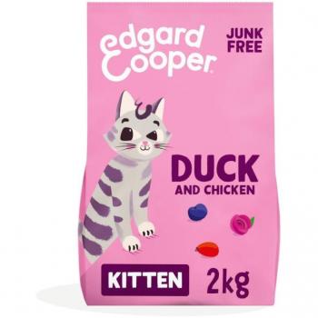 Edgard & Cooper Kitten Pato y Pollo pienso