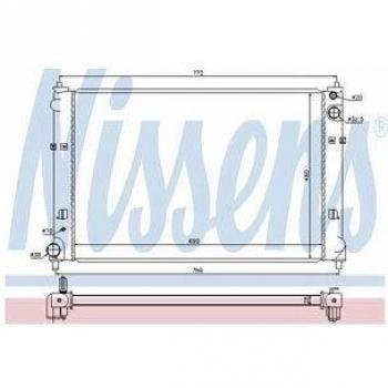 Nissens 68511 Refrigerantes del Motor