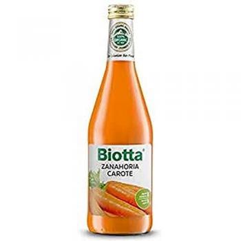 Biotta® Zanahoria | Zumo puro sin diluir, 100% BIO | Aporte de betacaroteno natural | 500 ml