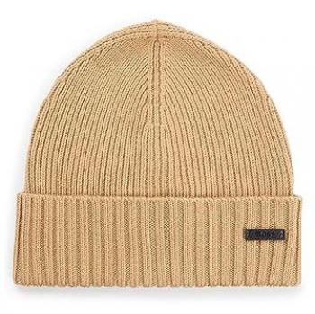 BOSS Orange Fati Mens Beanie - Beige - One Size - Male