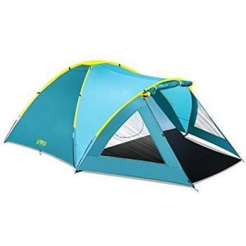 Tienda de Camping Bestway Pavillo Activemount 3 Personas - Impermeable 2000mm, Dimensiones 350 x 240 x 130 cm, Color Azul