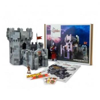 NG Castillos | Fortaleza del Guerrero | Castillo Maqueta | Construcción | Set Castillos | Juego Español | Exin Castillos | Castillos Medievales | Castillos Piezas | Castillos para Adultos y Niños