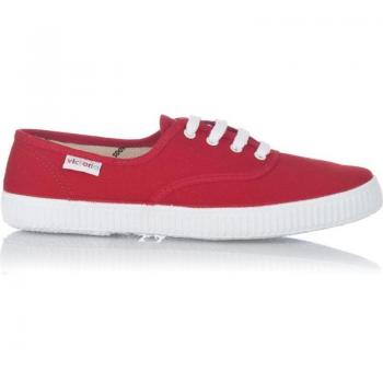 Victoria 1915 Zapatillas de Lona Unisex con Cordones Blancos