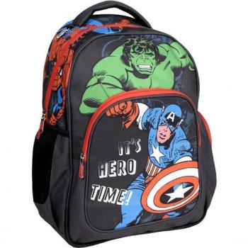 Mochila Escolar Mediana Avengers Black - Cerdá