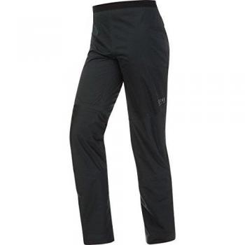 Gore Running Wear Tex Active, Pantalones Para Correr Para Hombre, Ligeros, Negro, XL