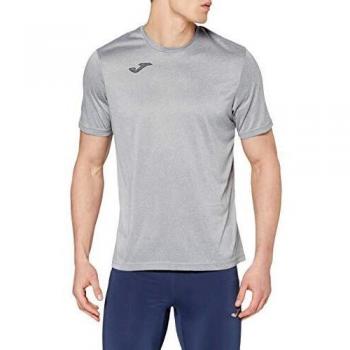 Joma Combi Children's Short Sleeve Jersey in Light Grey Mélange