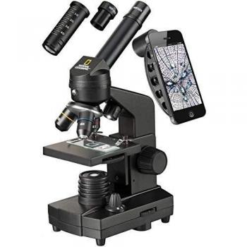 Microscopio National Geographic 40x-1280x con Soporte para Smartphone