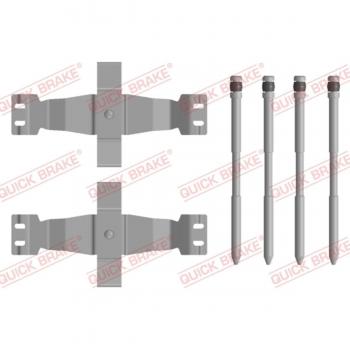 Kit de accesorios, pastilla de freno de disco QUICK BRAKE 109-0122