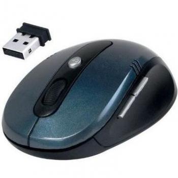 Daffodil WMS330 Ratón Óptico Inalámbrico 2.4GHz - Mouse con 5 Botones, Rueda de desplazamiento y sensibilidad ajustable