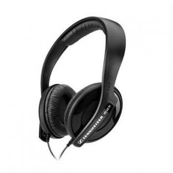 Sennheiser HD 65 TV Auriculares Dinámicos Cerrados Supraaurales con Control de Volumen y Cable de 5 Metros - Negro