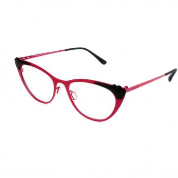 Italia Independent I-I ADEL 5228 THIN CRK.017 Women’s Eyeglasses Pink Size 50 - Blue Light Block Available