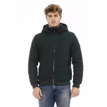 Baldinini Trend Green Polyester Jacket - 3XL