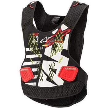 Alpinestars Sequence Black/White/Red Chest Protector