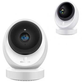 Monitor de video Wifi Cámara para bebés Kikkaboo con conectividad WiFi, visualización en tiempo real, audio bidireccional, visión nocturna, control remoto desde smartphone y diseño compacto