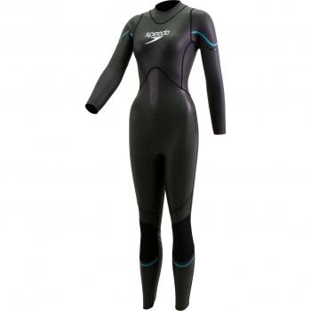 Traje de Neopreno Speedo MS-1 Multisport Mujer Negro Azul S