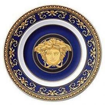 Plato para pan Medusa Azul 18 cm Versace