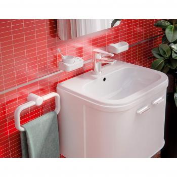 Gedy 29100200100 Porta cepillos, Blanco, 12.5X15X8.5