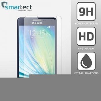 SmarTect® Samsung Galaxy A5 [2015] Cristal Blindado Premium Protector de Pantalla de Cristal Templado Endurecido | Gorilla glass con grado de dureza 9H | Lámina blindada - cristal protector de calidad contra rasguños