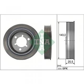Polea de cigüeñal INA 544 0145 10