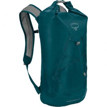 Mochila Osprey Transporter Roll Top Impermeable 18L Azul Noche Jungle