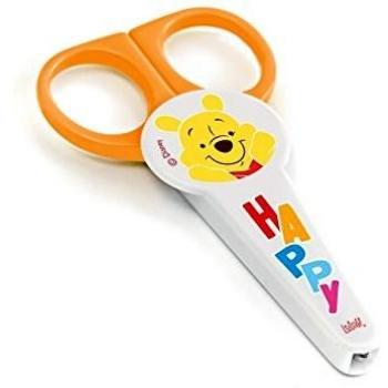 Lulabi - Disney - Tijeras de Winnie para uñas de bebé, color amarillo